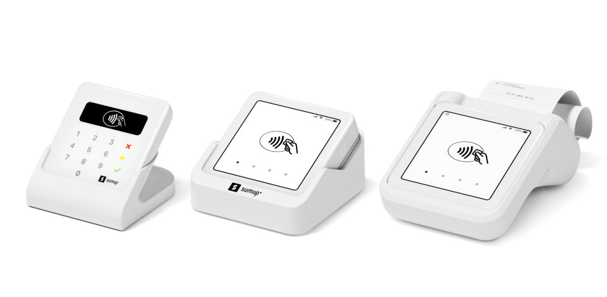 SumUp Air lettore di card readers Interno/esterno Bluetooth Bianco