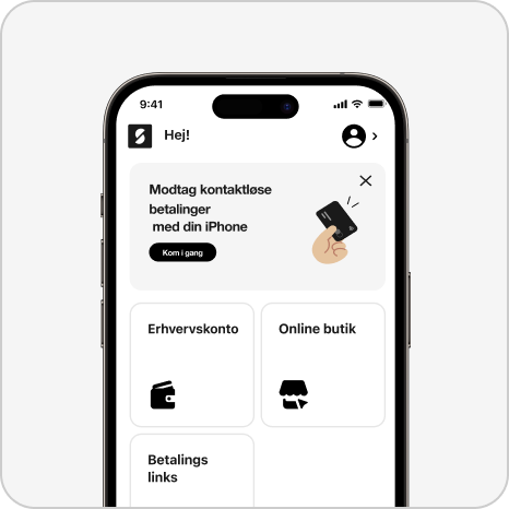 Image of the SumUp app home screen