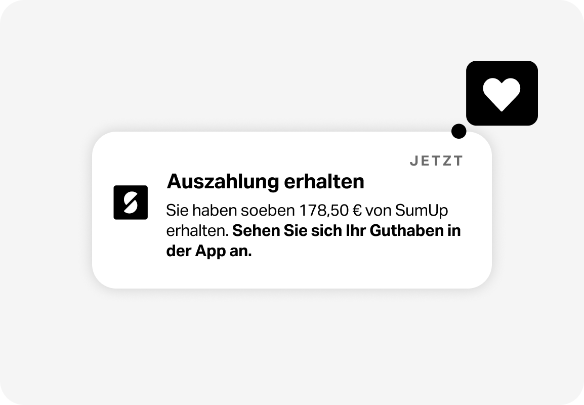 SumUp Geschäftskonto | Entdecken Sie Die Funktionen