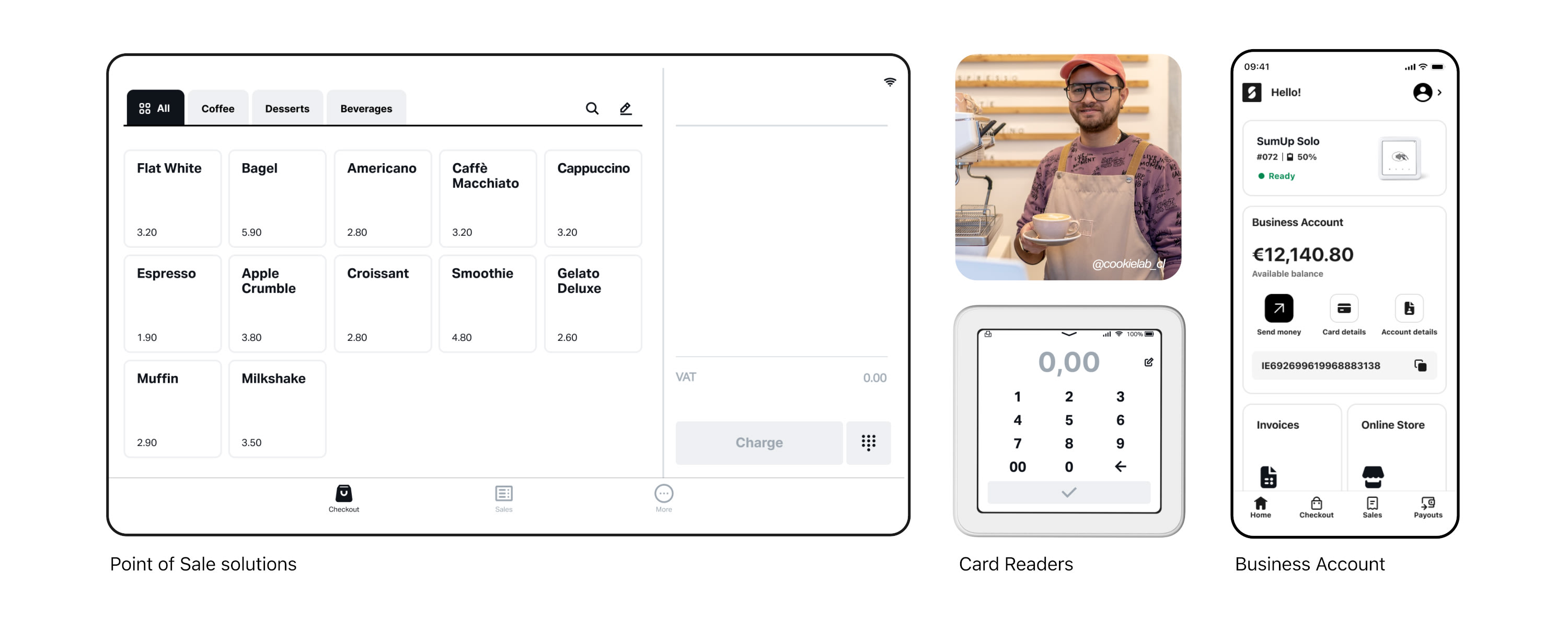 Mobile Credit Card Machine - Smart & Secure Card Reader | SumUp