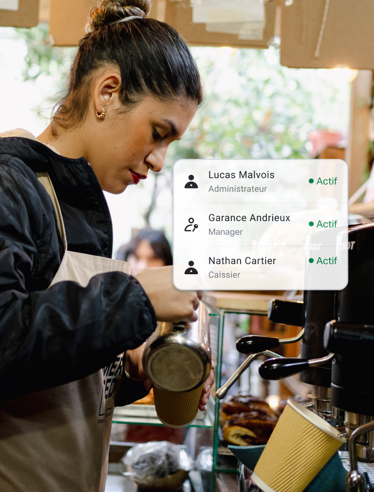Configurez des rôles personnalisés pour que votre équipe travaille de façon efficace en accédant aux fonctionnalités nécessaires uniquement.