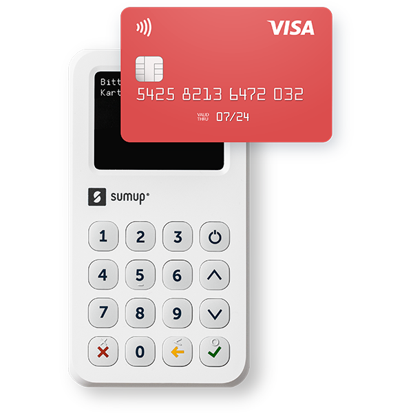 Kartenzahlung mit mobilem EC Kartenlesegerät | SumUp