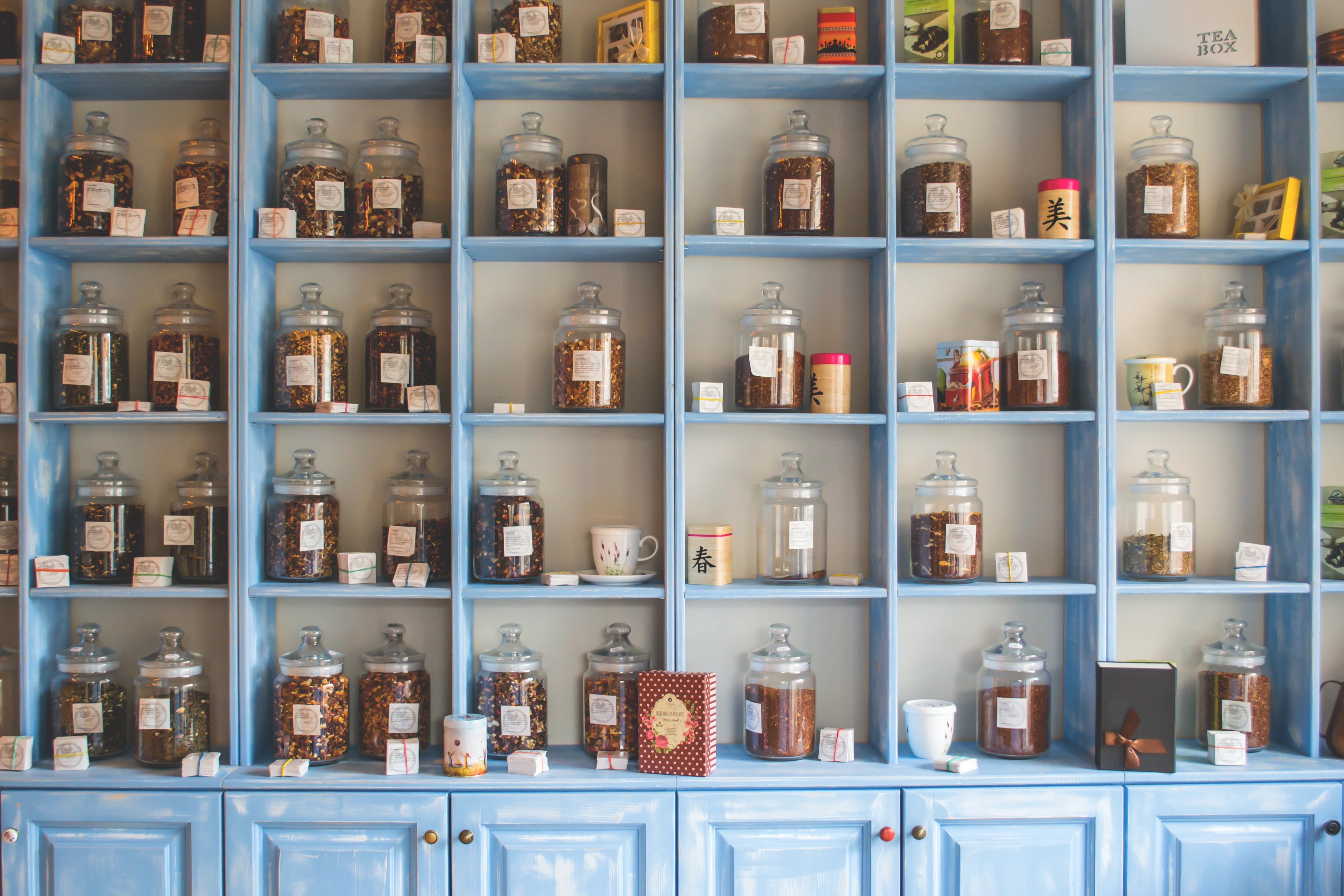 Photo of inventory in a shopfront 