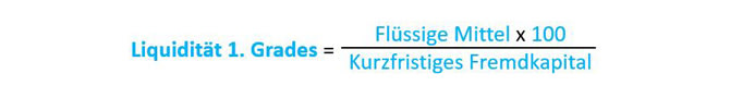 Liquidität 1. Grades