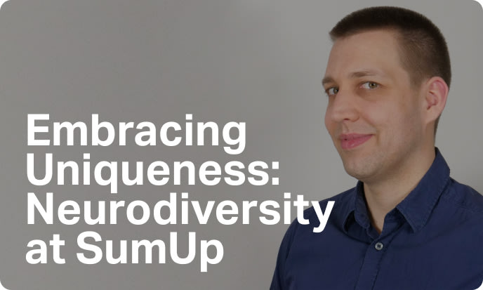 Photo of SumUp employee – Neurodiversity blog link