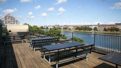 Photo of Copenhagen office terrace - SumUp - Debitoor