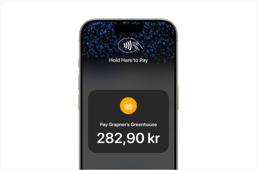 Image of an iPhone with Tap to Pay on iPhone loaded in the screen