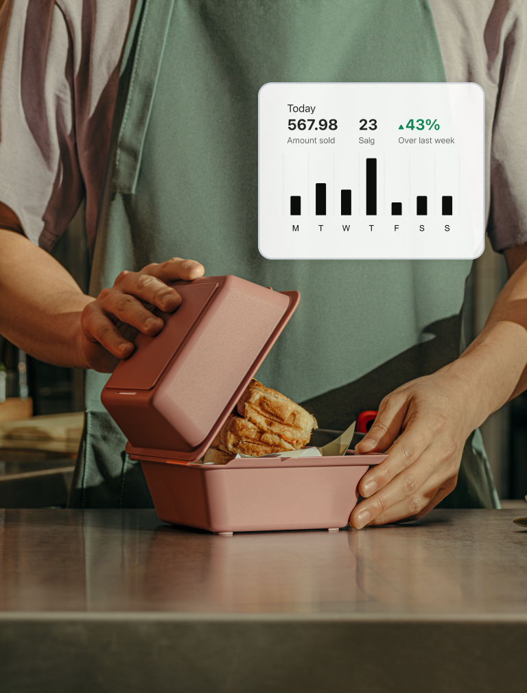 Keep an eye on your figures at all times on your device screen, and simplify your tax filing with downloadable reports.