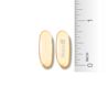 Motrin IB liquid gel size compared to ruler
