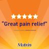 Motrin "great pain relief" review
