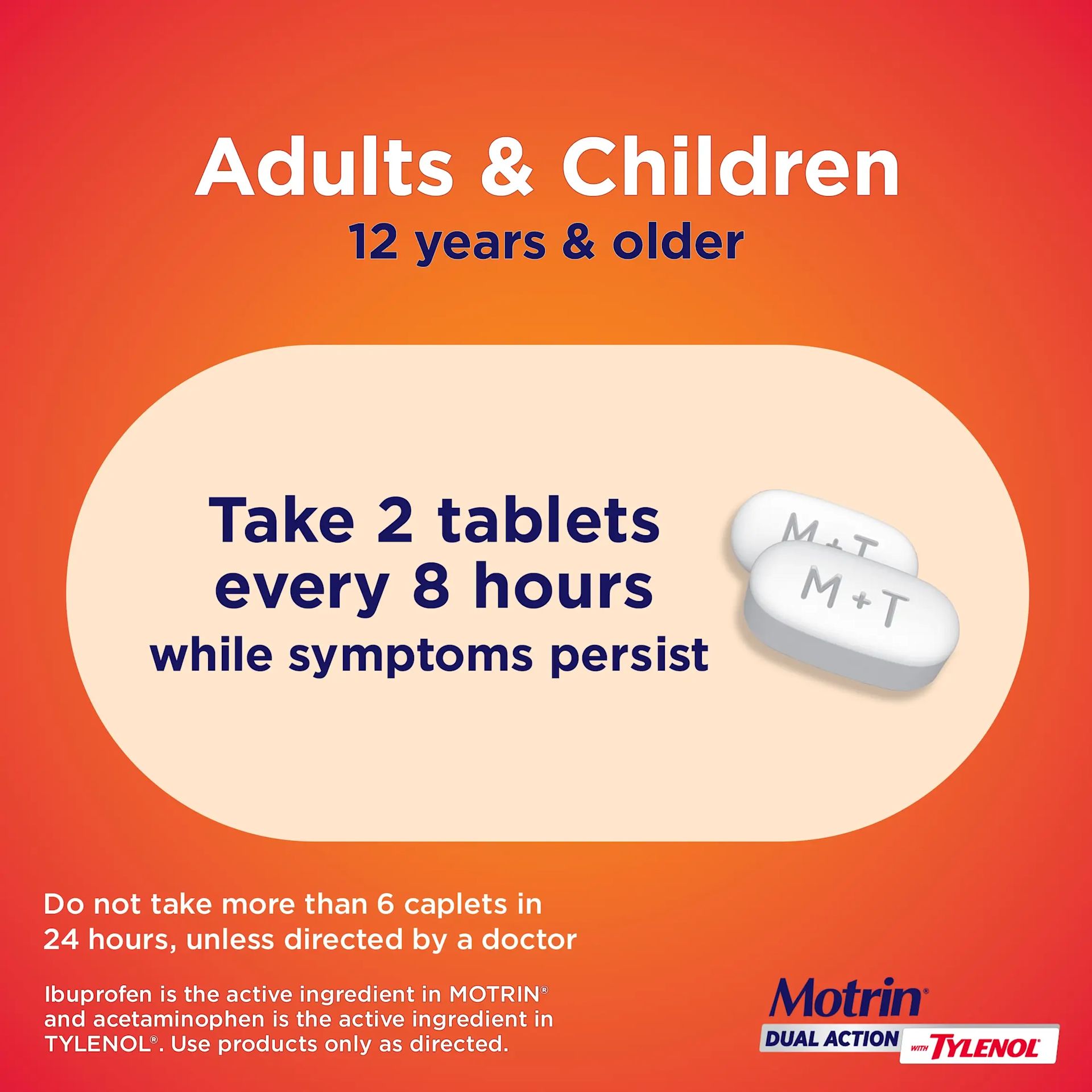 MOTRIN® Dual Action with TYLENOL®