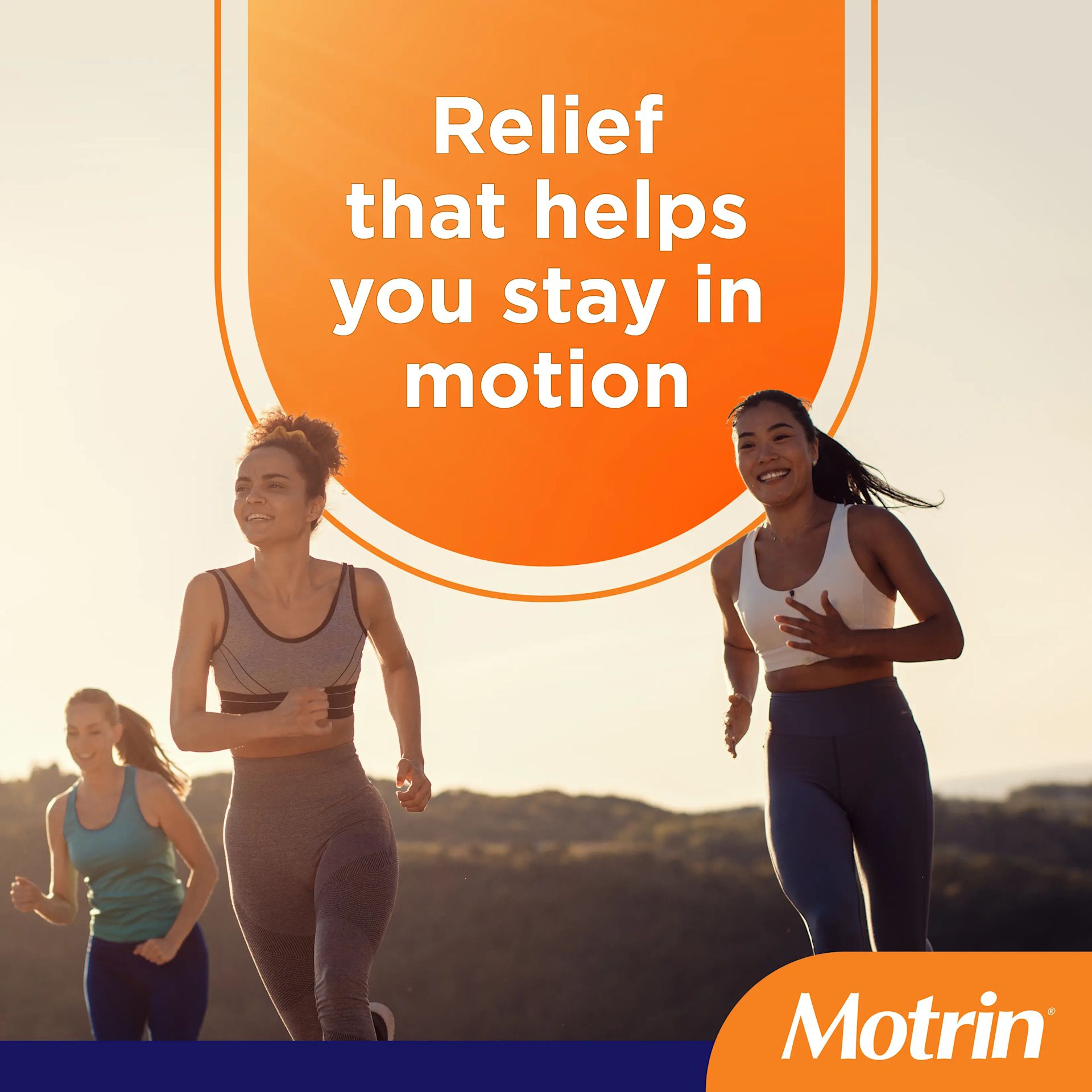 Relief that helps you stay in motion