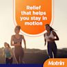 Relief that helps you stay in motion