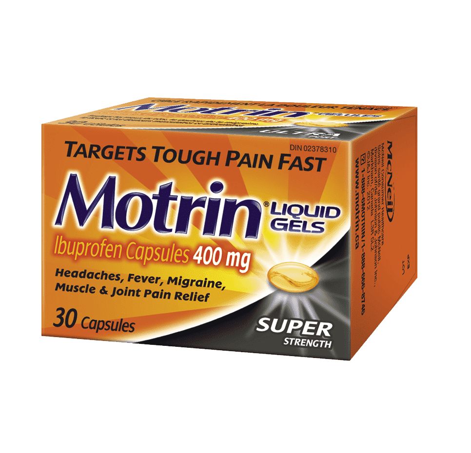 Gélules Motrin, 30 u.