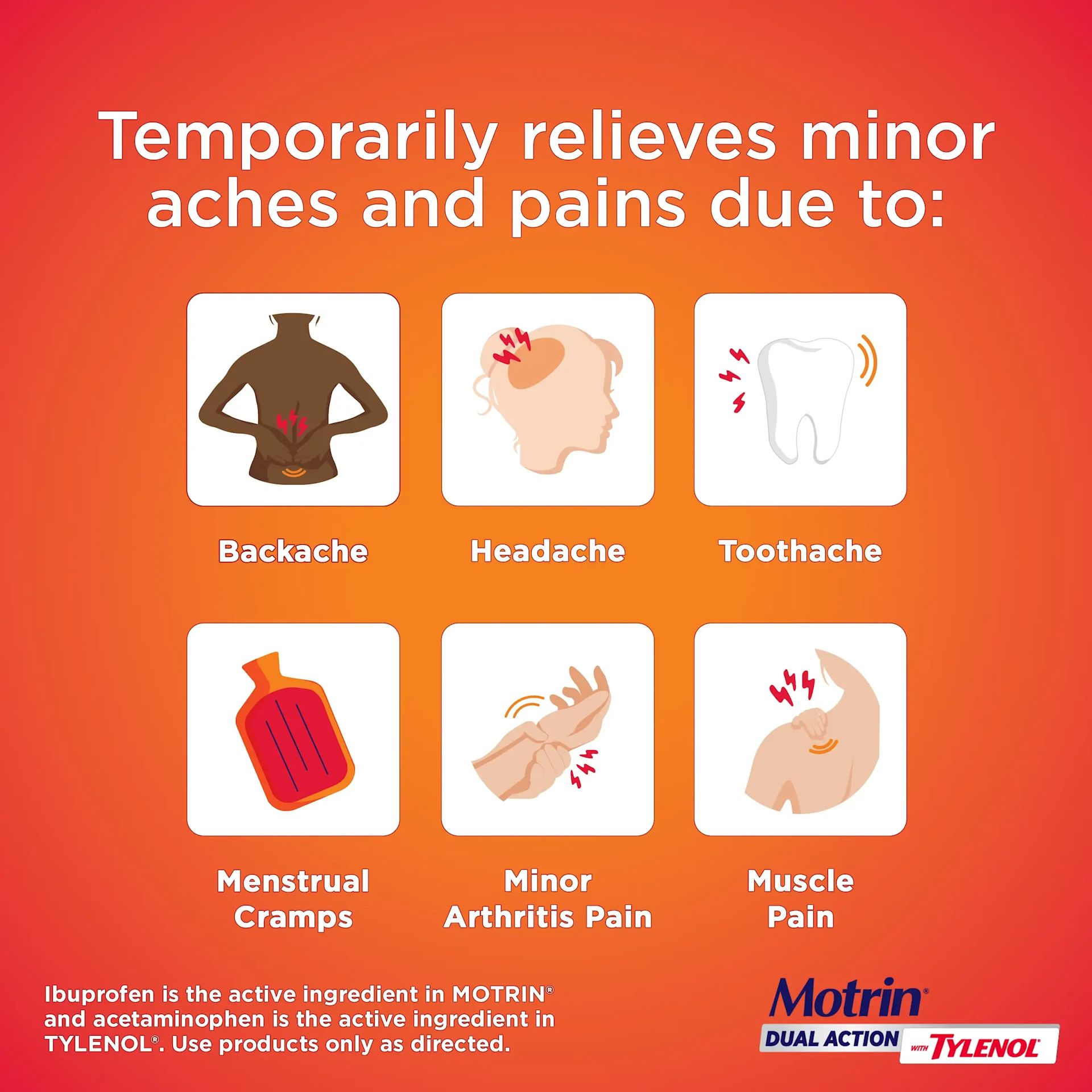 MOTRIN® Dual Action with TYLENOL®