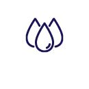 Fluid drops icon