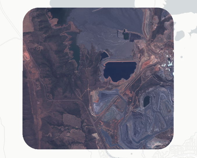 Paragominas, Brazil – Mine image captured in July 2021