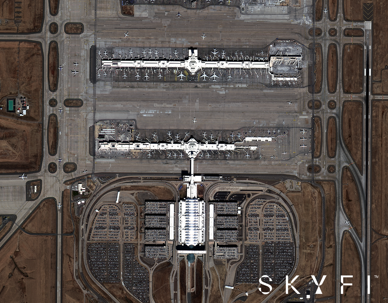 Optical, 50 cm: Denver International Airport