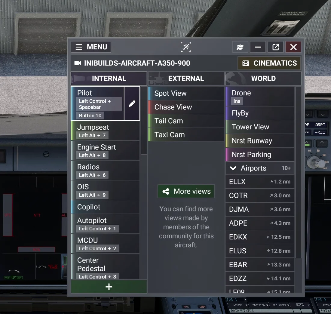A screenshot of ChasePlane