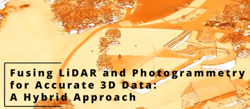 Fusing LiDAR and Photogrammetry for Accurate 3D Data: A Hybrid Approach