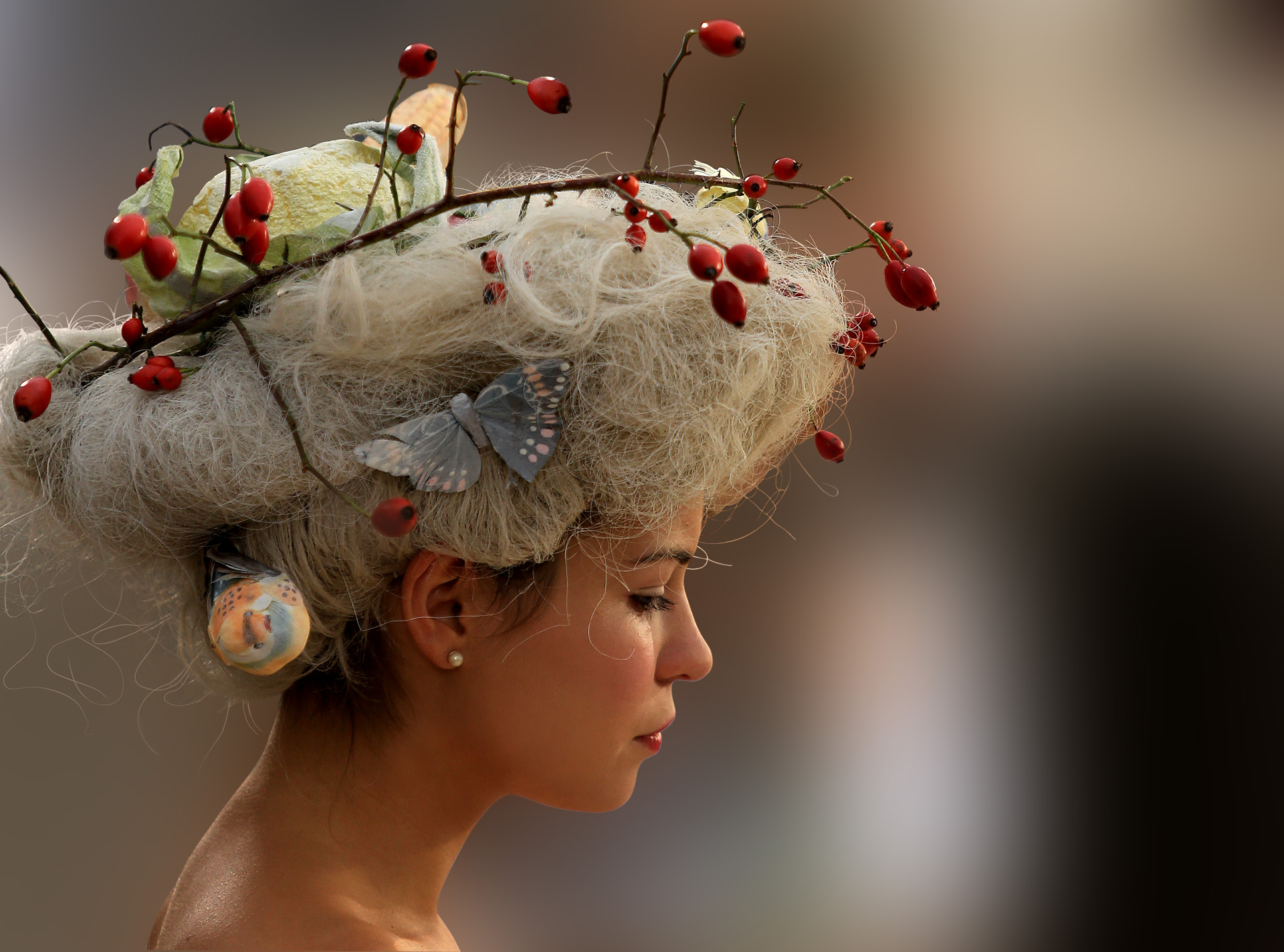 Rose hip portrait