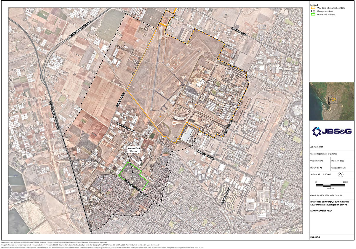 Raaf Base Edinburgh Map Edinburgh Pfas Contamination Class Action | Shine Lawyers