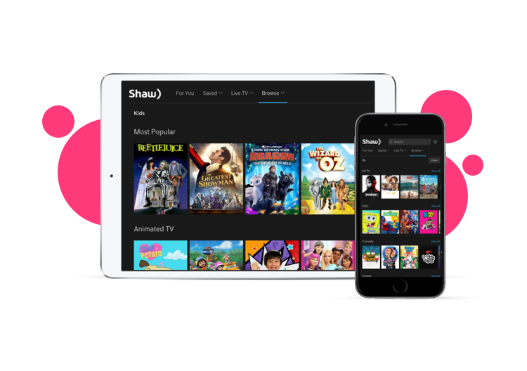 The Shaw BlueCurve TV App The Best Way To Stream