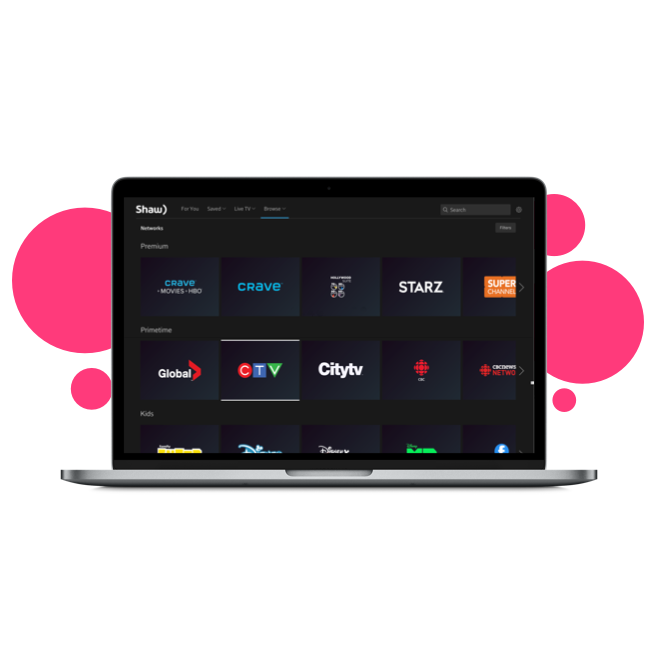 The Shaw BlueCurve TV App The Best Way To Stream
