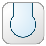 Ball nose with 240°