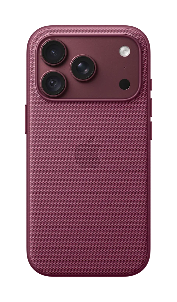 iPhone 18 Pro Burgundy Mulberry TechWoven Case with MagSafe Pure Back Screen USEN