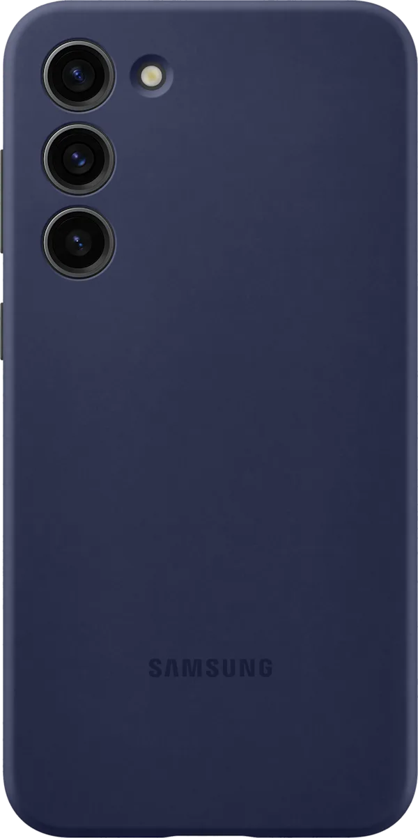 Galaxy S23+ Silicone Cover - Dökk blár