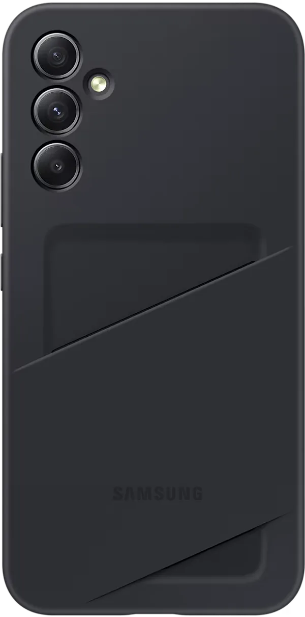 Samsung A34 Kortahulstur - Svartur