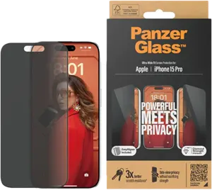 PazerGlass iPhone 15 Pro UWF Privacy wA
