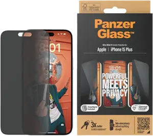PanzerGlass iPhone 15 Plus UWF Privacy wA