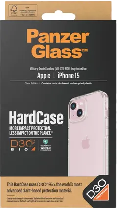 PanzerGlass iPhone 15 HardCase with D3O