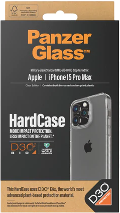 PanzerGlass iPhone 15 Pro Max HardCase with D3O