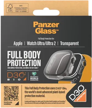 PanzerGlass Apple Watch Ultra FullBody Glært D3O