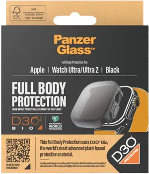 PanzerGlass Apple Watch Ultra FullBody Svart D3O