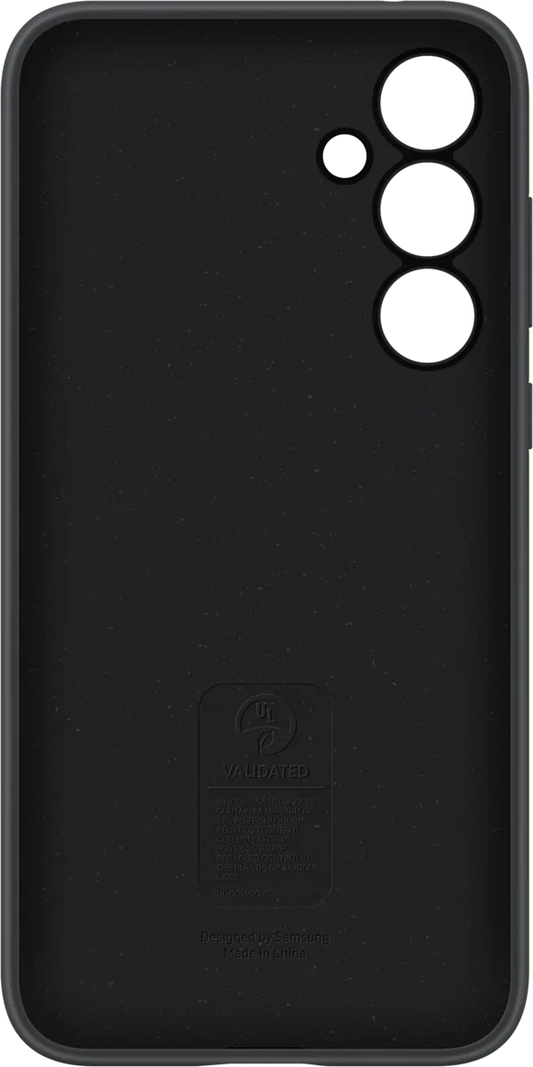 Samsung A35 Silicone hulstur - Svart