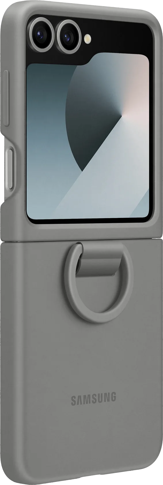 Samsung Flip6 Silicone hulstur - Grár