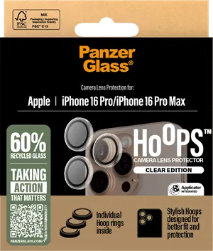 PG iPhone 16Pro/16ProMax Hoops Glær
