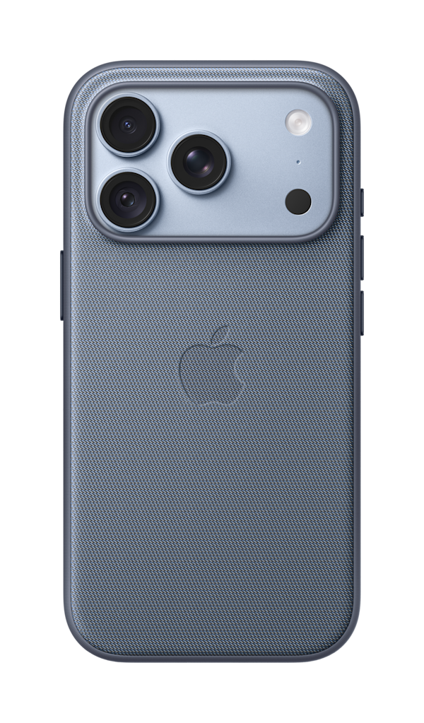 iPhone 18 Pro Glacier Chambray Blue TechWoven Case with MagSafe Pure Back Screen USEN