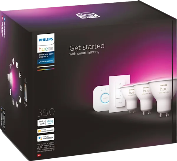 HUE Starter Kit GU10 3p