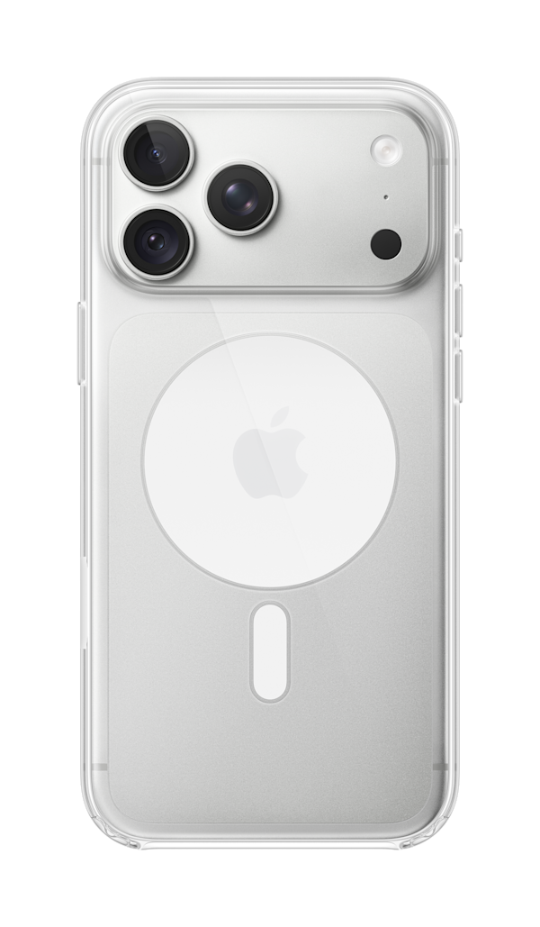 iPhone 18 Pro Max Silver Clear Case with MagSafe Pure Back Screen USEN
