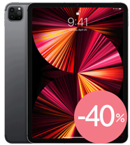 iPad Pro 11 Svartur