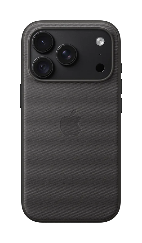 iPhone 18 Pro Black Black TechWoven Case with MagSafe Pure Back Screen USEN