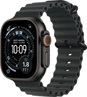 Apple Watch Ultra 3 Black Titanium Ocean Band