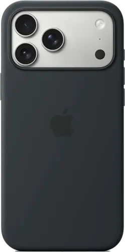 iPhone 17 Pro Max Silicone Svart