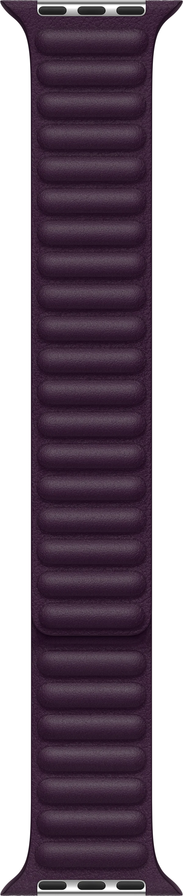 Apple Watch Leather Link - Dark Cherry
