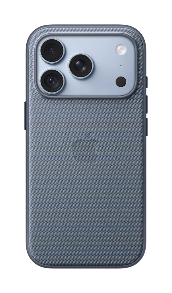 iPhone 18 Pro Glacier Chambray Blue TechWoven Case with MagSafe Pure Back Screen USEN